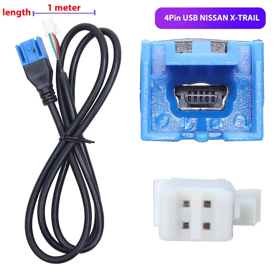 4pin Original USB Converter Cable Adapter For Car Android
