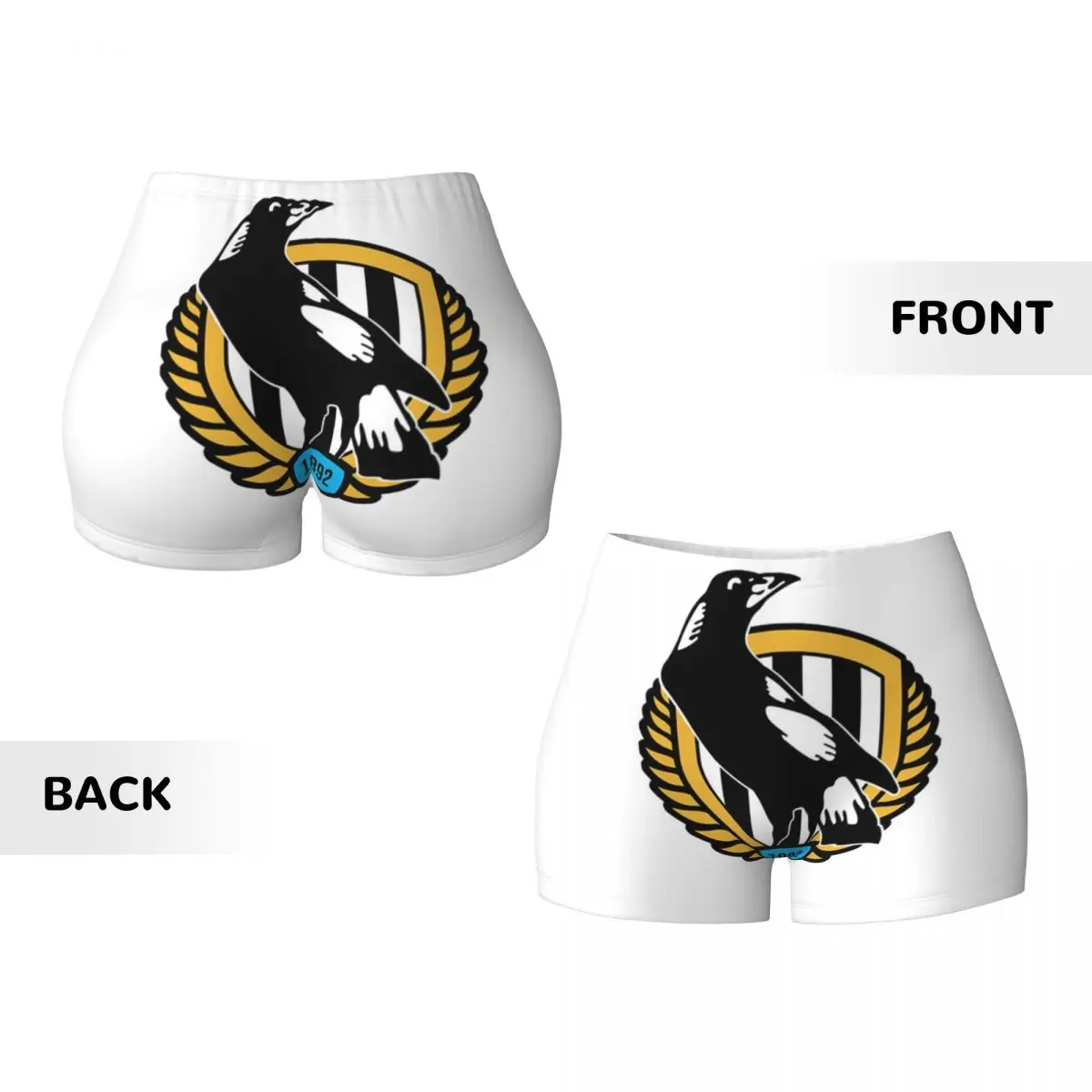 Pantaloncini da corsa per allenamento in palestra da donna alternativi con logo personalizzato Newcastle United Pantaloncini da yoga per motociclisti da pallavolo atletico