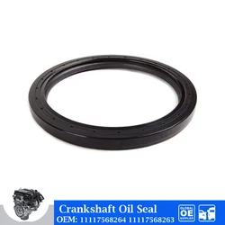Sello de aceite del cigüeñal para BMW F20, F21, F80, MINI Cooper R55, R56, 1,6 T, N12, N13, piezas de coche, motor delantero y trasero, 11117568264, 11117568263