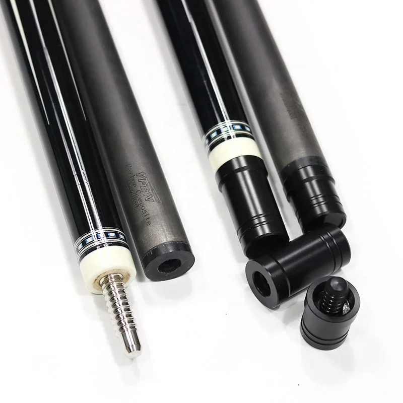 High-end Carbon Fiber Shaft Handmade Billiard Pool Cue Stick With Extension