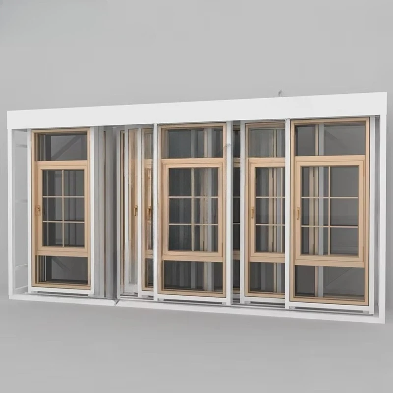 &c BoYa  New Type Wood Door Window Sample Customized Popular Tile Wooden Door Windows Display Rack