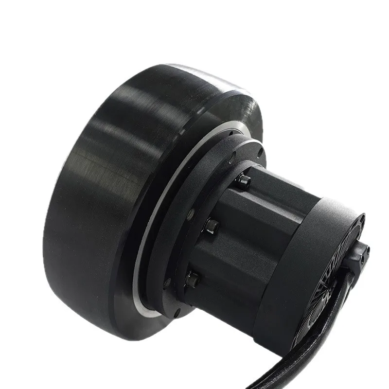 trolley drive wheel with brake motor, reducer integrated, warehouse logistics handling machine