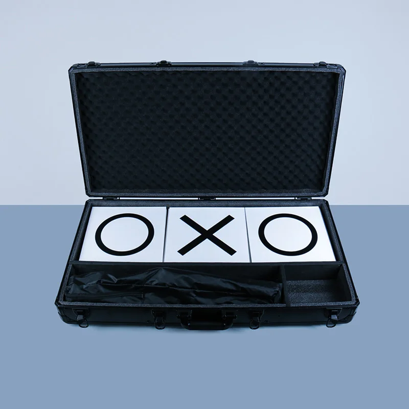 الدعائم السحرية النسخة الجديدة Tic-Tac-toe نبوءة تسعة شبكة مربع العقل لعبة Tic Tac تو الأداء التجاري الاجتماع السنوي