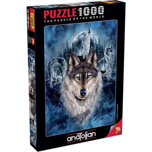 Anatolian 1000 Stück Wolf Timi Puzzle - Steven Gardner