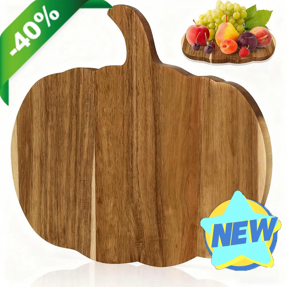 

Доска для мясных изделий на Хэллоуин, подарки, деревянные разделочные доски в форме тыквы для кухни, осеннее сервировочное блюдо, Турция, День Благодарения