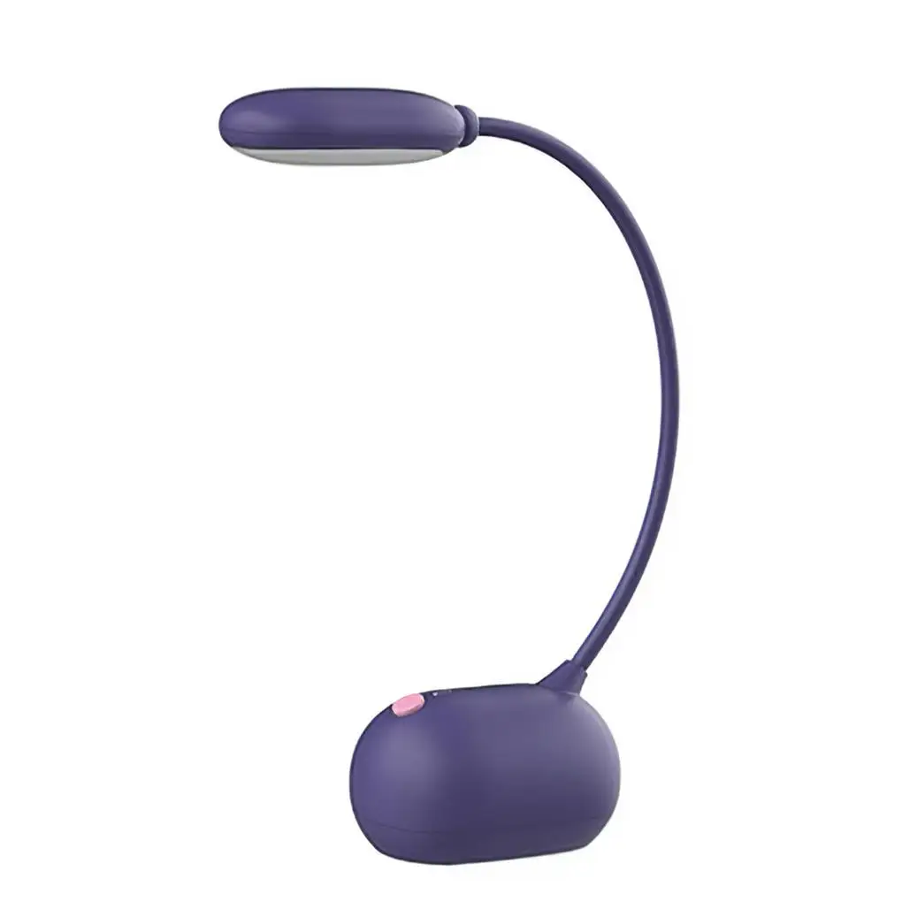 

LED Desk Lamp with Freely Rotatable Hose White/Warm/Warm White Adjustable Table Light Built-in 1200mAh for Bedside Student