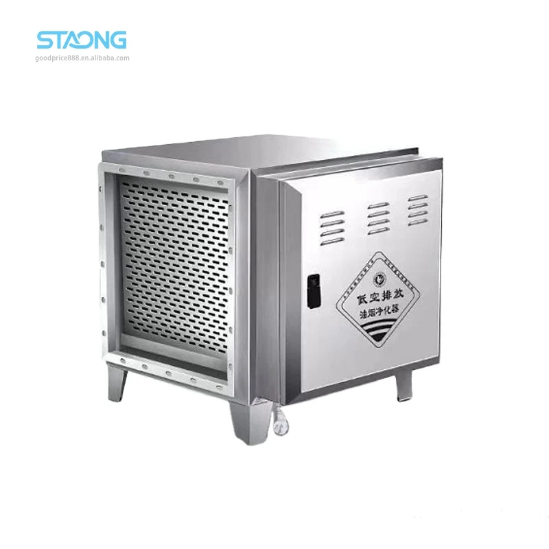 Electrostatic Fume Extractor Oil Fume for Kitchen & Restaurant Home Use Household High Efficiency Energy Saving Easy Advanced