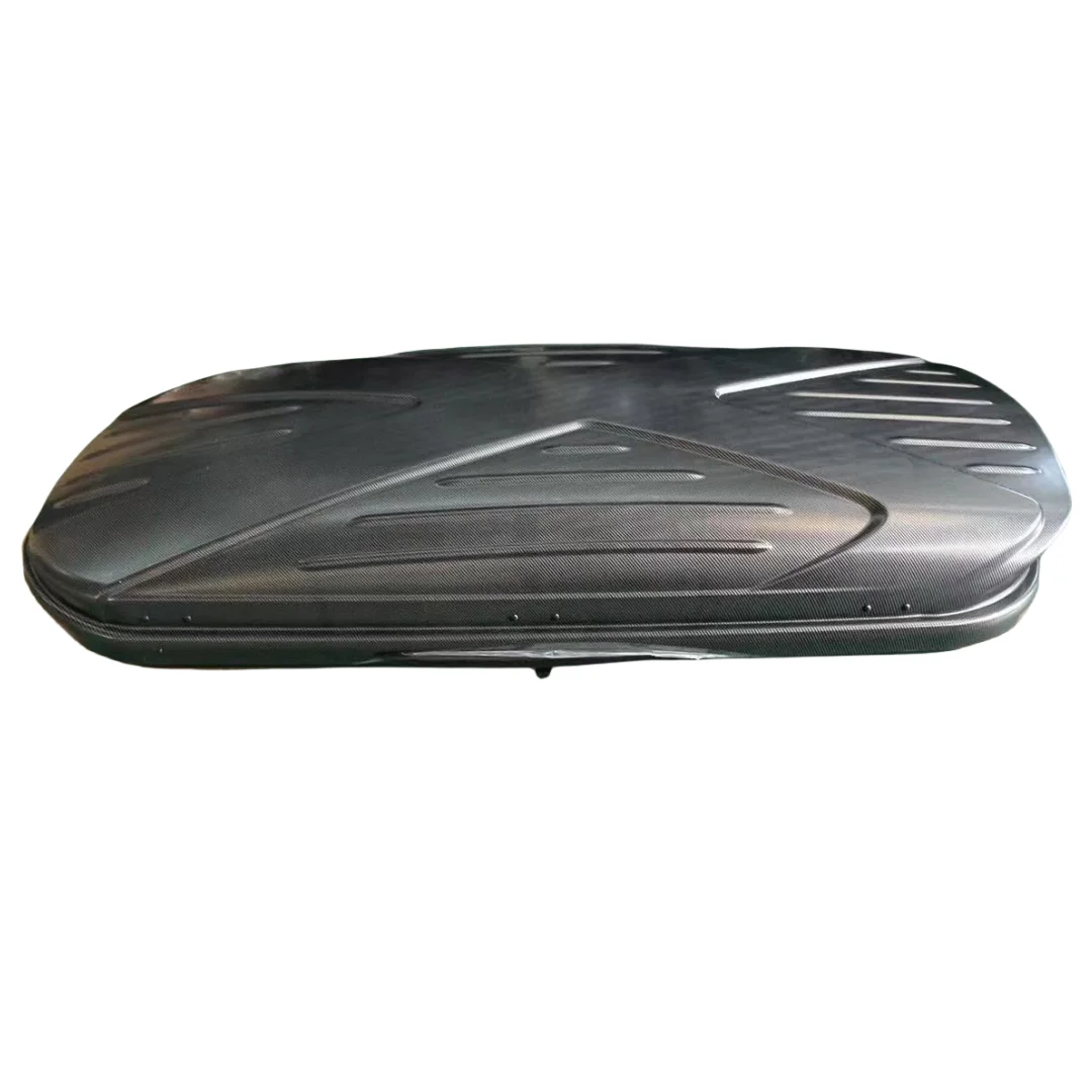 Factory New Arrival Carbon Fiber Waterproof Hard Shell Rooftop Cargo Carrier Box for Car