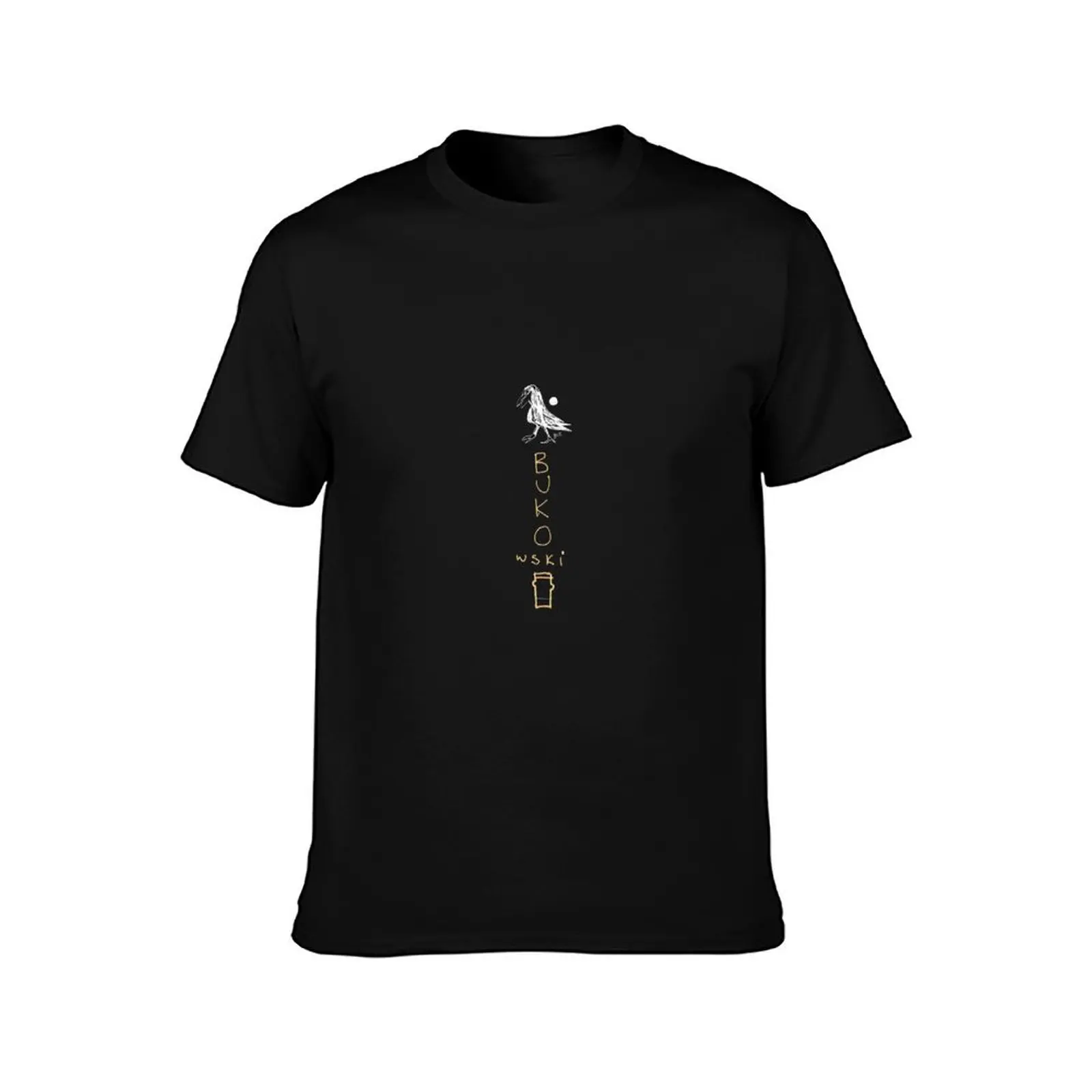 Bukowski - Sketch Motif T-Shirt funny t shirts man T-Shirt