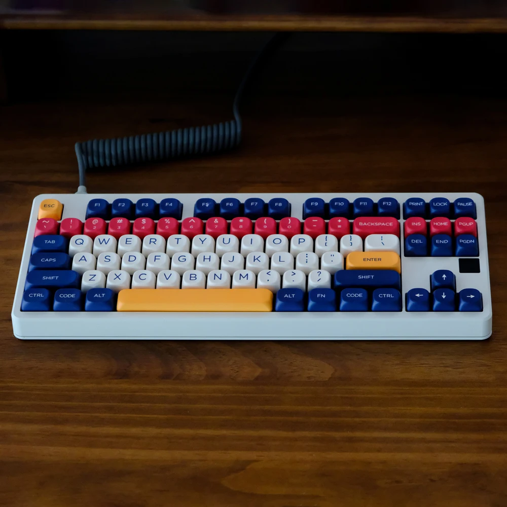 1 Set Constitute Theme Keycaps MOA Profile Keycap PBT Dye Sublimation For Mechanical Keyboard Accessories 6.25U 7U Space