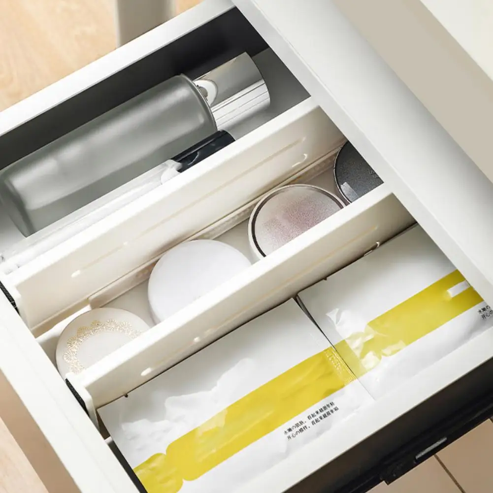 Reusable Easy Installation Adjustable Drawer Organizers Expandable Storage Dividers