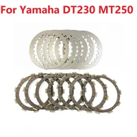 Disco de placa de embrague de motor de 250cc para yamaha Loncin MT250 kayo KT250 hengjian 2T DT230, motocicleta dirt bike DT125 DT230 TSE250