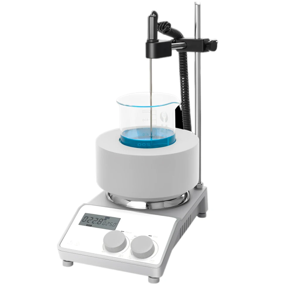 MS-H280-F100 Laboratory LCD Digital 100ml 250ml 500ml 1000ml Magnetic Stirrer Hot Plate with Electric Heating Mantle