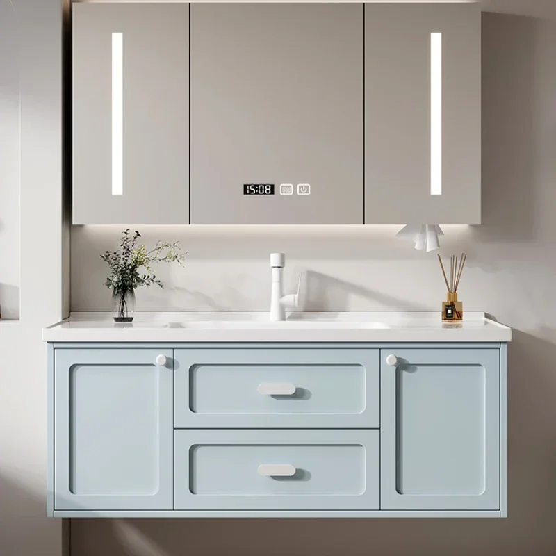 Cabinet Furniture Luxury Bathroom Washbasin Sink Storage Small Vanity Hovedskapet Bathroom Sink Cabinet Washbasin Salon Station