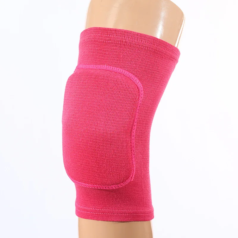 Rodilleras de entrenamiento de voleibol con rodillo de baile, rodilleras de compresión deportivas, Protector elástico de rodilla