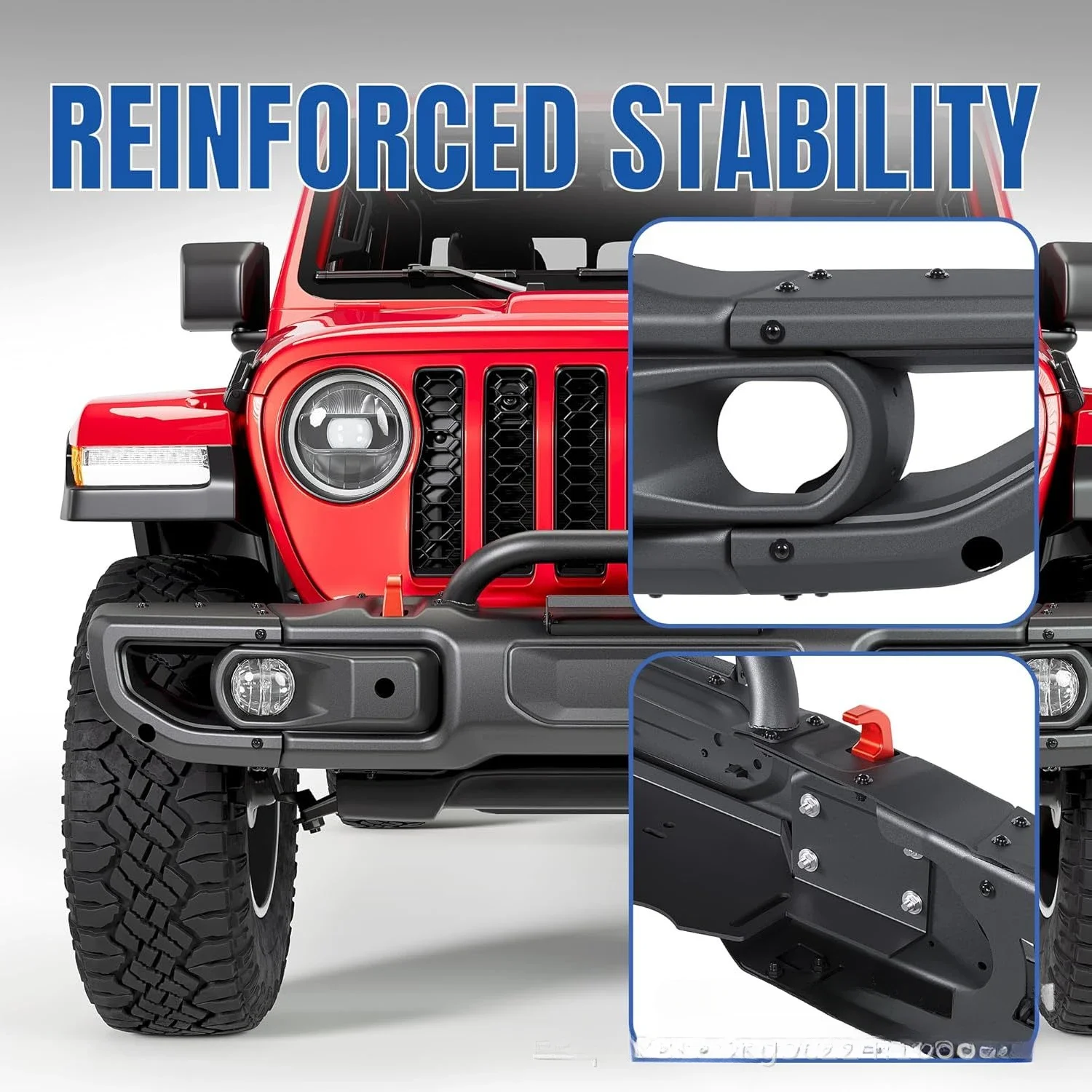 Front Bumper For JEEP Wrangler 18-2410th Anniversary