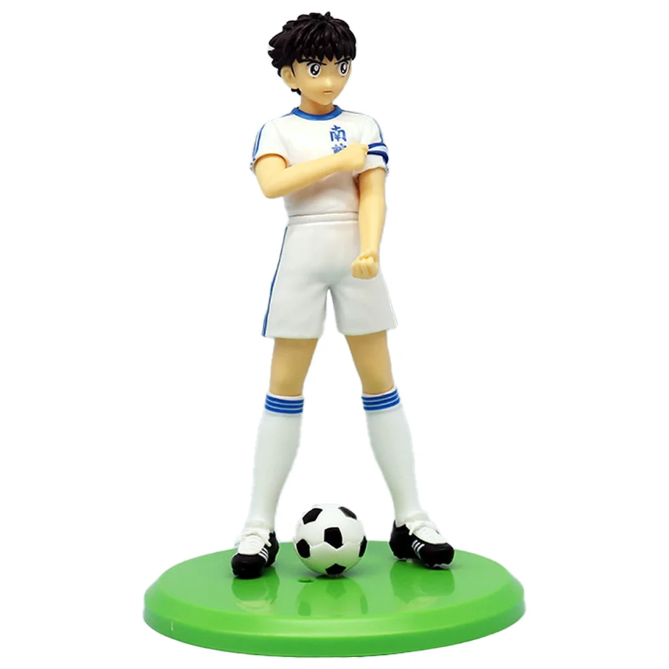 18cm Captain Tsubasa Anime Figure Ozora Tsubasa Action Figures Hyuuga Kojirou/Wakabayashi Genzou Figurine Collection Model Toys