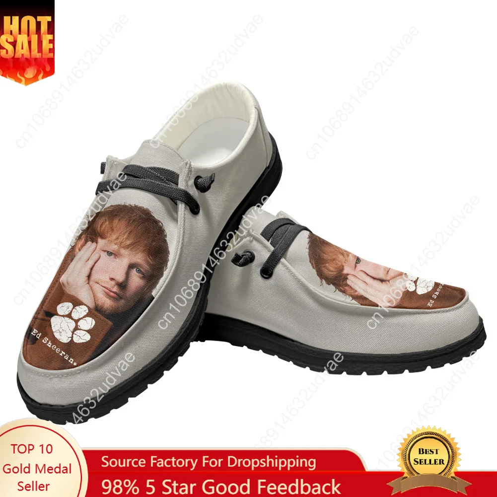 

Ed Sheeran Casual Shoes Flat Shoe Men Woman Breathable Casual Indoor Outdoor Lightweight Footwear Couple Custom Made Shoe