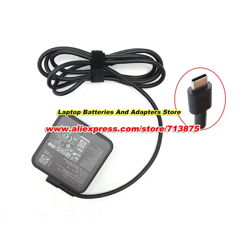 Imagem -02 - Adaptador ac para Asus Fonte de Alimentação com Ponta tipo c B9440u Zenbook Genuíno A19065n3a Ad10380 0a001-00896900 65w 20v 3.25a