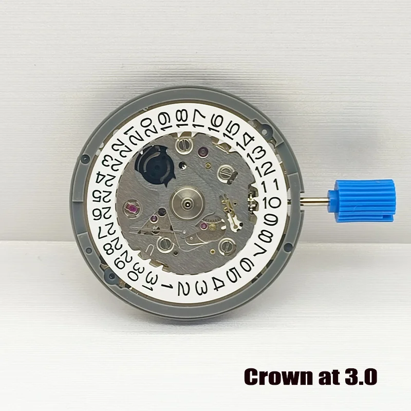 NH35 NH35A Movement Crown At 3.0 or 3.8 NH35A With Black Date Automatic Mechanical Watch Dial Mods Repair Watchmaker Parts