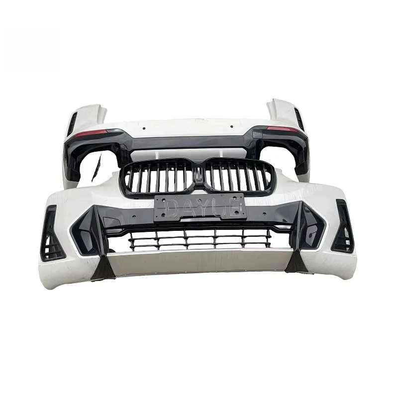 For BMW X3M Car Body Kits Front Bumper Upgrade with Wheel Arches Tips Used Condition Plastic Compatible with X3 G01 G08