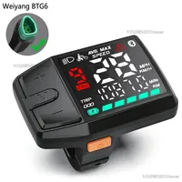 LED Display DZ41 Bluetooth Speedometer EBike Compatible with Bafang CAN Protocol 0-9 Levels M500 M600 G510 M620 M420 M300 M200