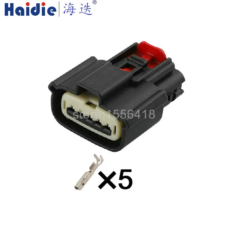 

1-20 sets 5pin auto plastic housing plug electric connector with terminals 33471-0506