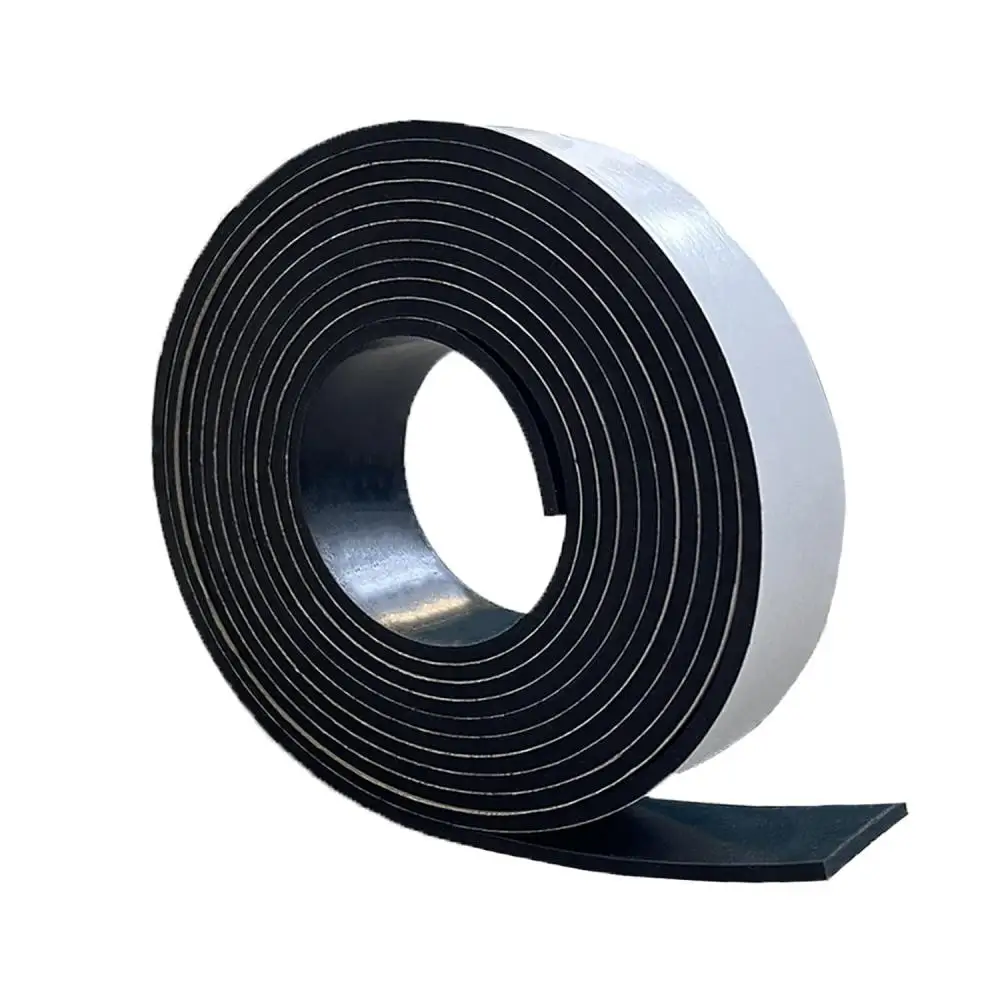 1Meter Self Adhesive Magnetic Tape Adhesive Tape Strong Flexible Magnet Stripe for Photo Posters  10x1.5mm