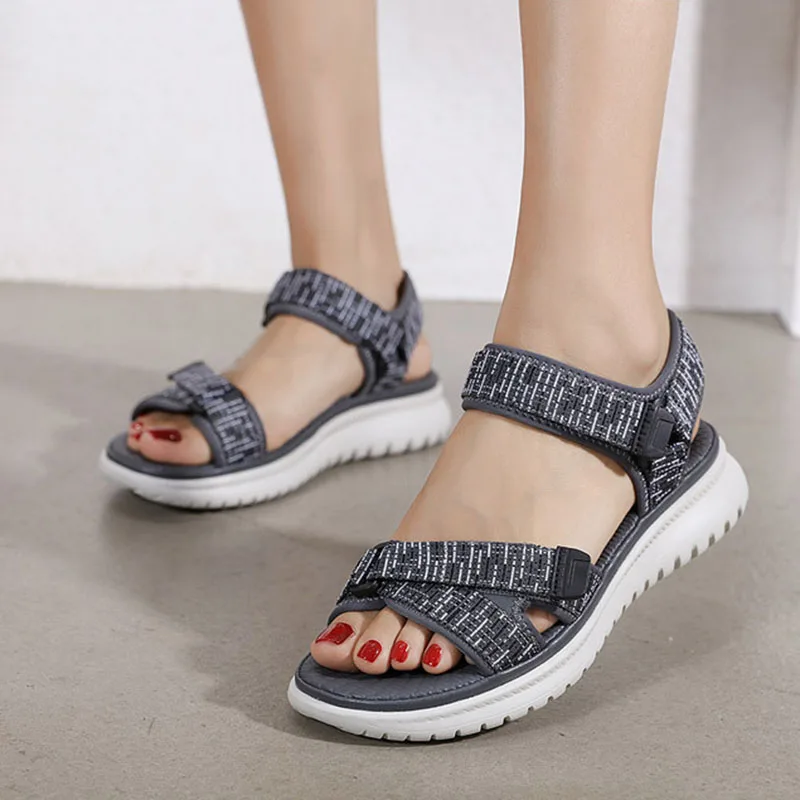 Fashion Sandals Women Summer Shoes Soft Comfortable Women Beach Sandals Young Ladies Casual Shoes Plus Size 42 A3479