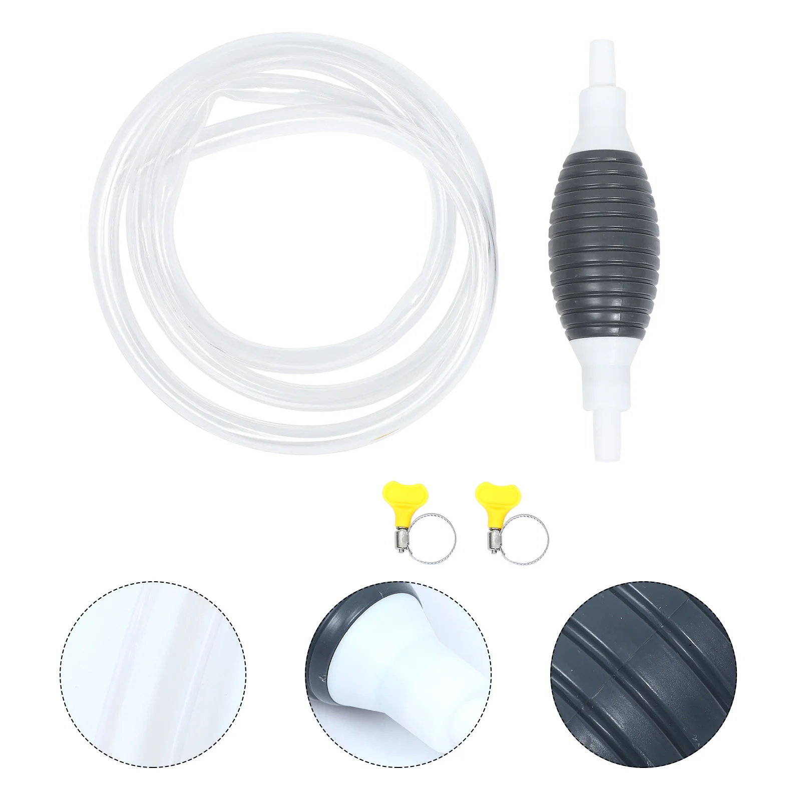 

1 комплект, ручной ручной насос для перекачки топлива, сифонный насос, портативный шланг для перекачки масла и воды, автомобильные аксессуары