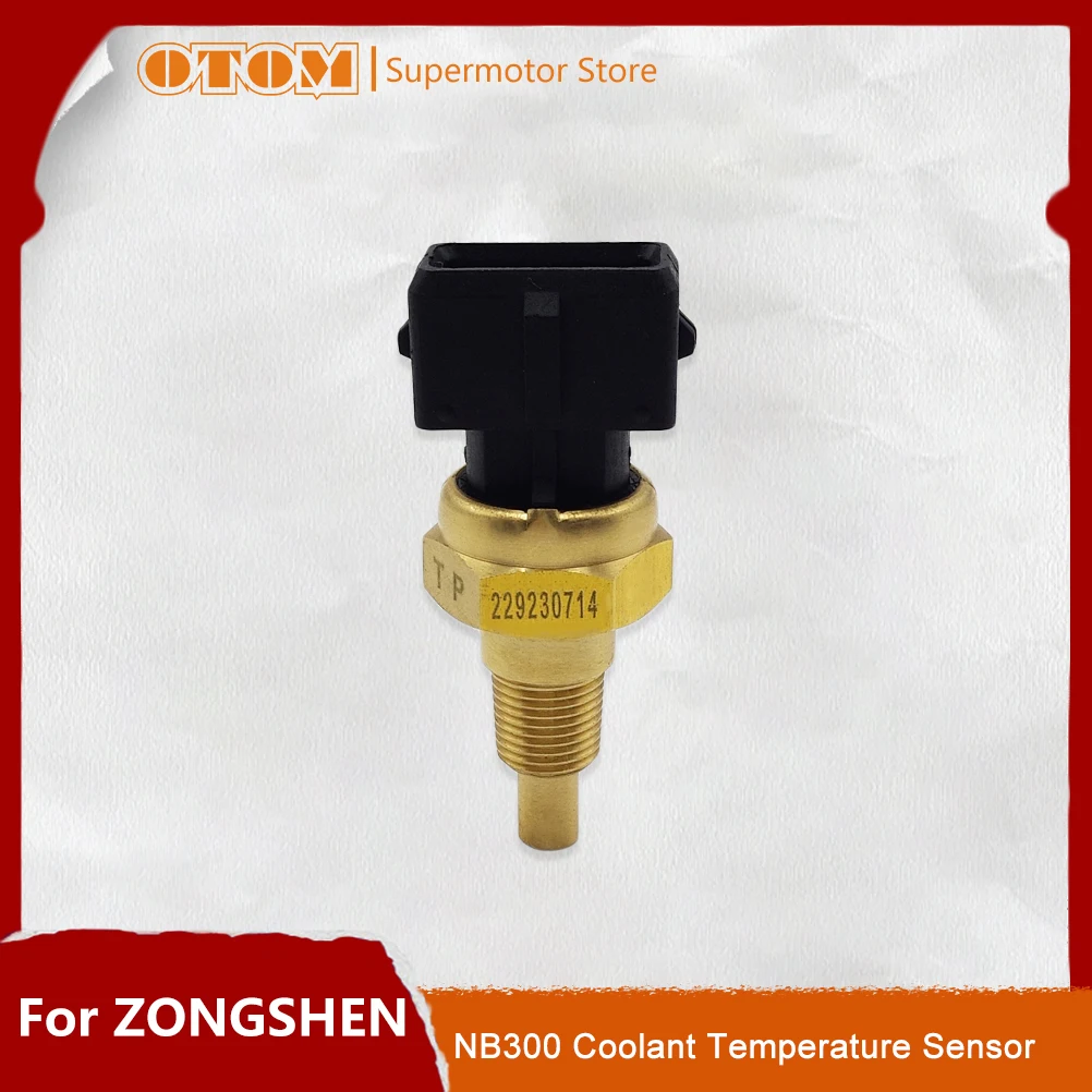 OTOM Motorcycle Coolant Temperature Sensor For ZONGSHEN NB300 4 Stroke Water-Cooled Engine ZS174MN-5 Pit Dirt Bikes Accessories