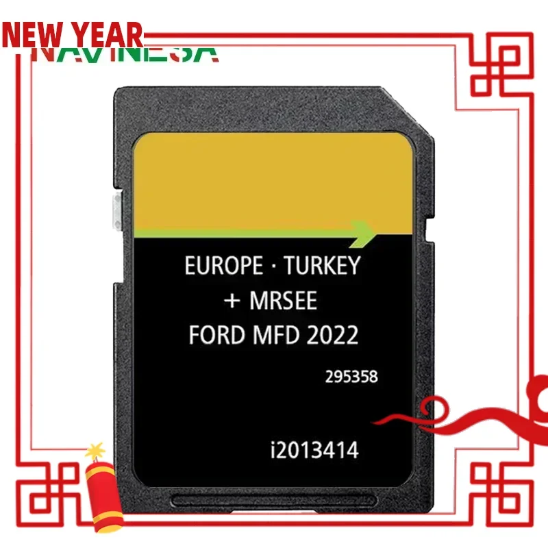 Map Sat Nav Update for Ford Kuga 2012-2015 Software Version MFD 2022 for Ford Europe SD Card