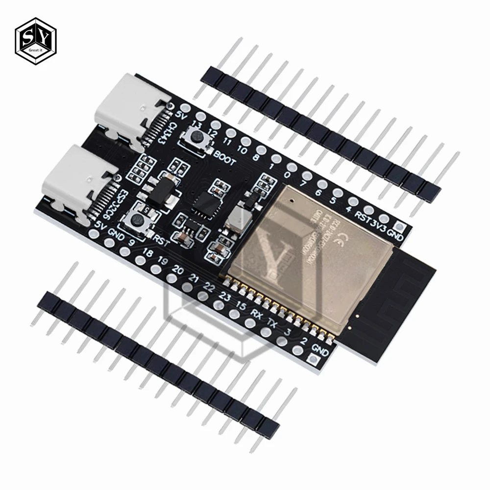 ESP32 / ESP32-C6 WiFi + بلوتوث إنترنت الأشياء المزدوج Type-C مجلس التنمية الأساسية ESP32-C6-Dev-Kit C N16R8 #3