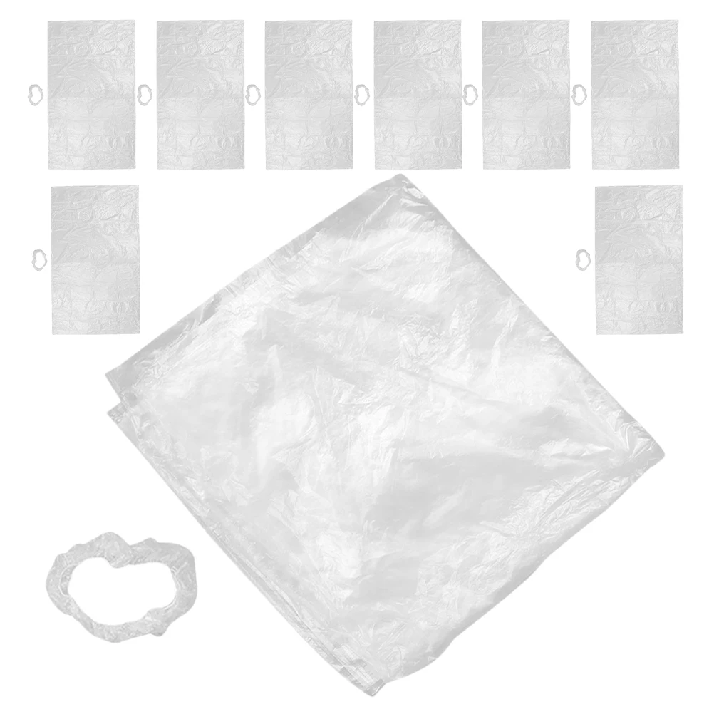 

Car Seat Covers Plastic Steering Wheel Cover Set for Cars Trucks Front Seats Protection Anti Dust Car Interior Supplies