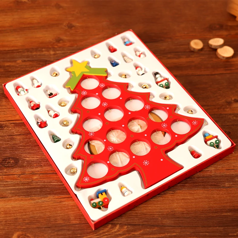 Mini-kerstboom DIY-materiaalset Kleine desktopdecoratie Ambachtelijk speelgoed Nieuw 2024 Kindercadeau Creatief handgemaakt handwerk