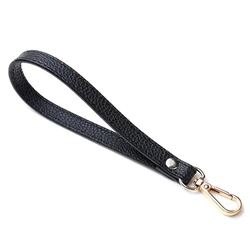 Bag Wrist Strap Soft Portable PU Leather Bag Strap Handles Women Clutch Bag Strap Solid Handle Purse Bag Belt Replacement Strap
