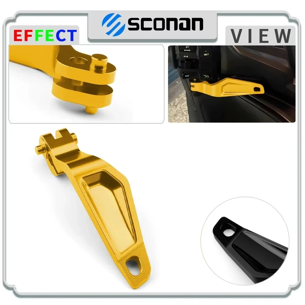 

Motorcycle accessories For TMAX 560 T-MAX560 TMAX560 2019 2020 2021 CNC Aluminum Parking Hand Brake Lever 2019-2021