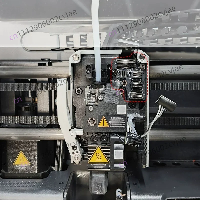 3D printer is suitable for TZ P1 series extruder adapter plate hot end heating rod temperature measurement wire wiring plate