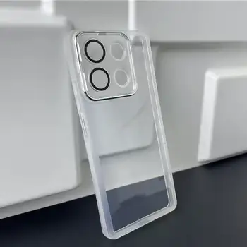 עבור Xiaomi POCO M6 Pro 4G מקרה רך סיליקון שקוף עדשת מגן חזרה כיסוי מקרה עבור Xiaomi POCO X6 Pro מלא כיסוי מעטפת 10 best sales m6 פרו - №9