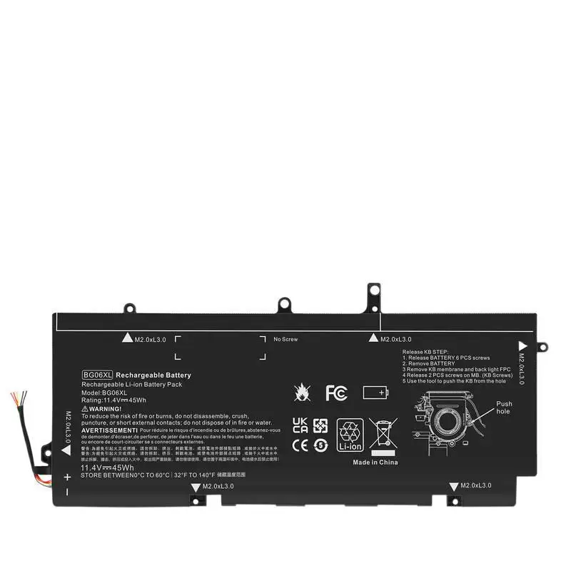 بطارية BG06 BG06XL لسلسلة HP EliteBook 1040 G3-Z 805096-001 BGO6XL