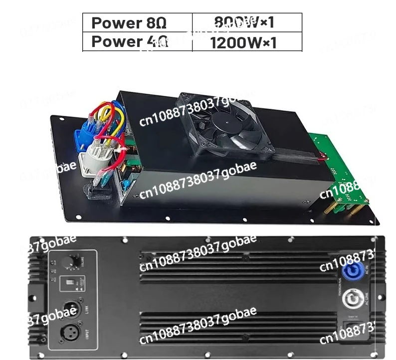 2800W Modular Plate Digital Signal Processor Power 18- 21-Inch Bass Subwoofer Amplifier Module