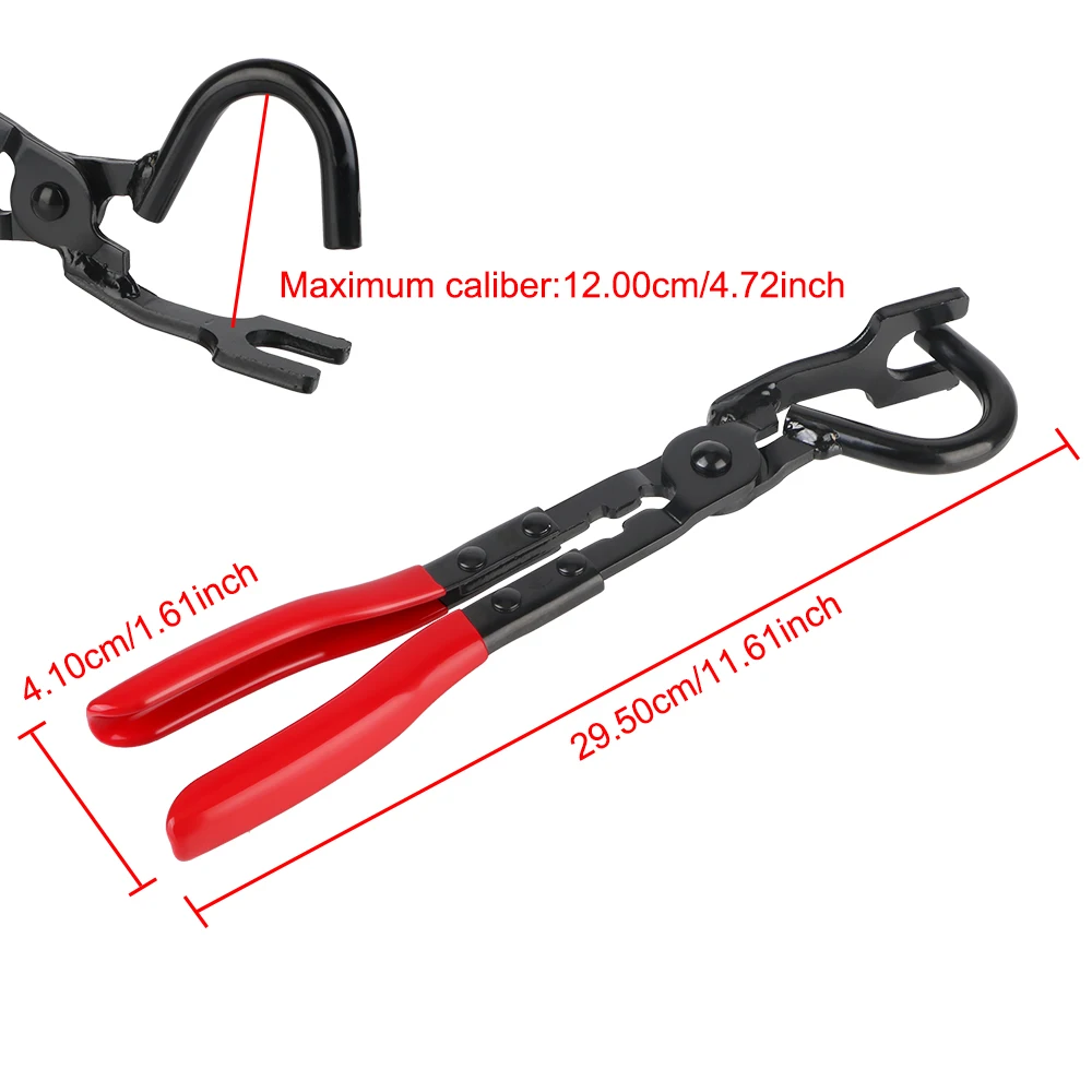 Car Exhaust Rubber Pad Pliers Exhaust Hanger Removal Puller Anti-Slip Handle Tools Exhaust Pipe Gasket Removal Plier