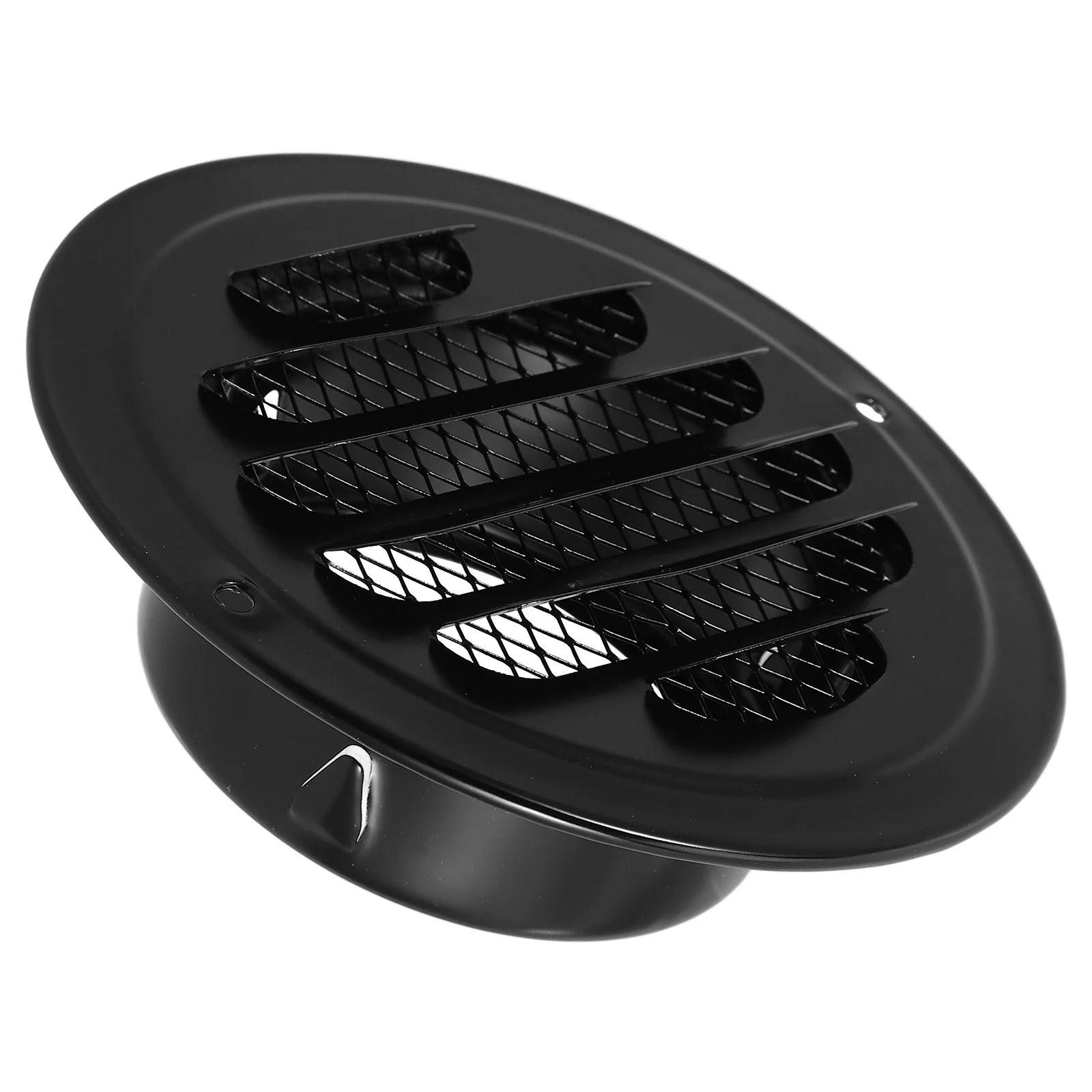 Ventilazione Cappa di scarico Tende per finestre Copertura nera Aria Calore Coperture per auto Parete in lega di alluminio Soffit rotondo in acciaio inossidabile