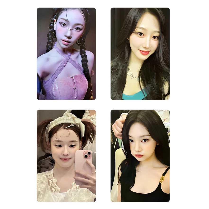 Korean girl group Popular Song and Dance Card KARINA WINTER GISELLE NINGING Peripheral Small Cards