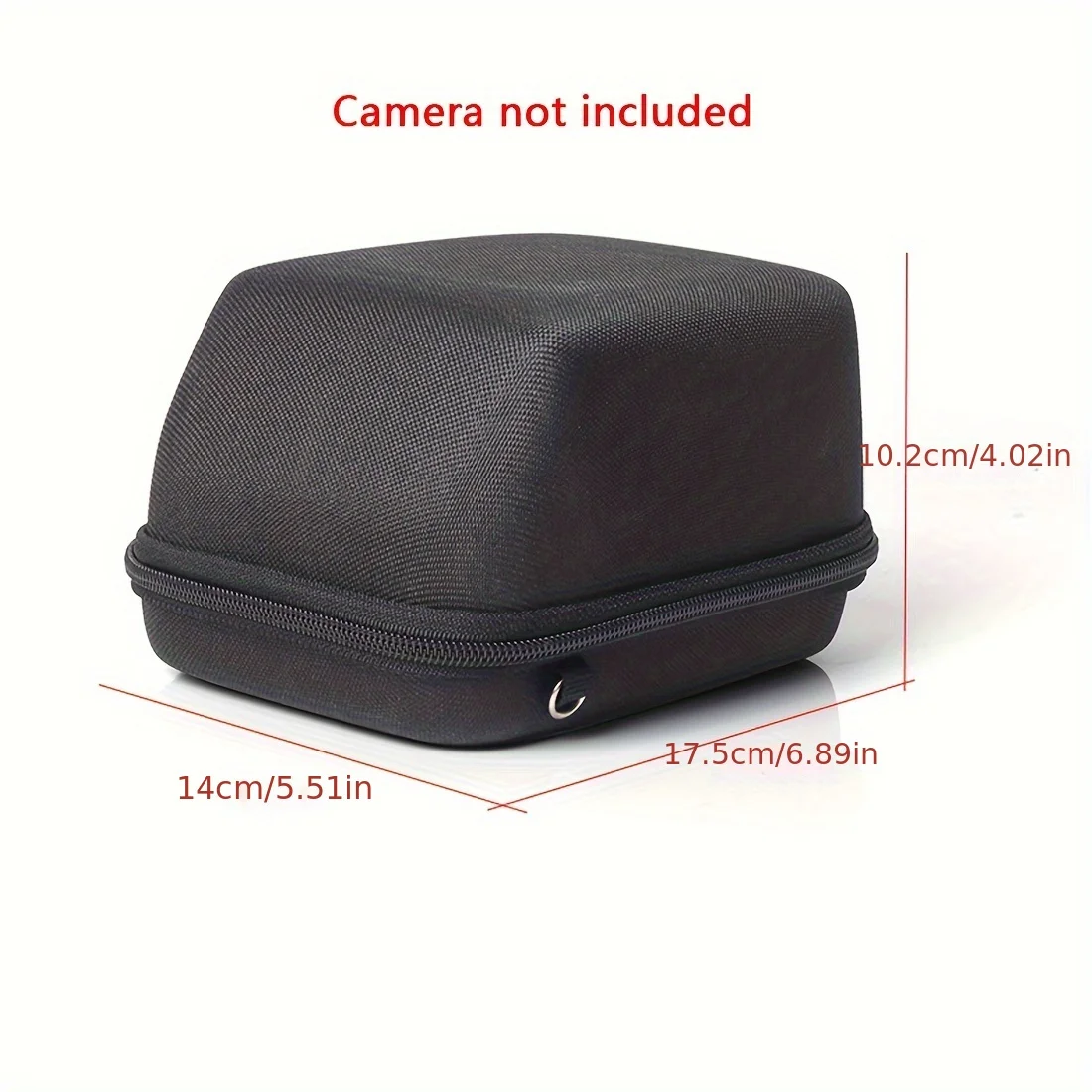 1x Hardshell Camera Bag with Adjustable Shoulder Strap for Polaroid OneStep, OneStep+/2, Now, Gen 2 Cameras (Camera Not Include）