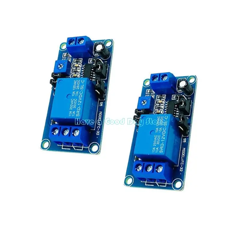 462D DC12V Timer Delay Relays Module Adjustable Timing Control For Automation And Home Appliances Intelligent Devices