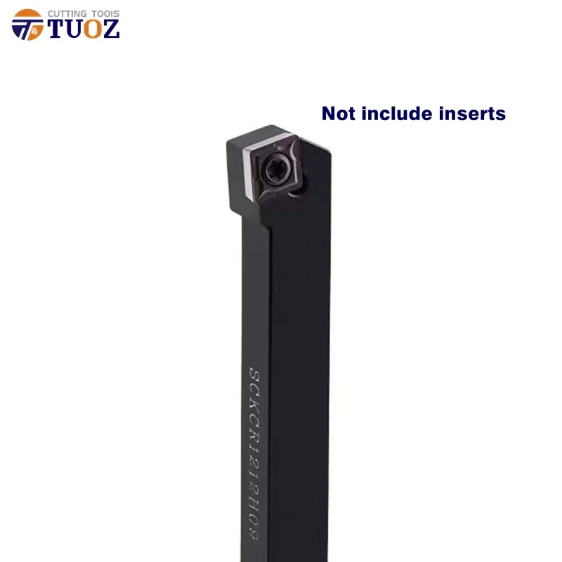 TUOZ External Turning Tools SCKCL SCKCR 1010H06 1212H06 1212H09 SCKCR1212H06 H09 Turning Lathe Tool Holder for CCMT Inserts