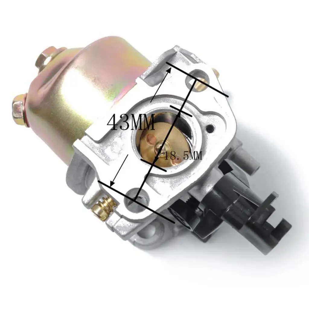 

Motorcycle Carburetor Carb Engine Upgrade Aluminum Alloy Replacement for Honda GX160 GX200 Bike Applications
