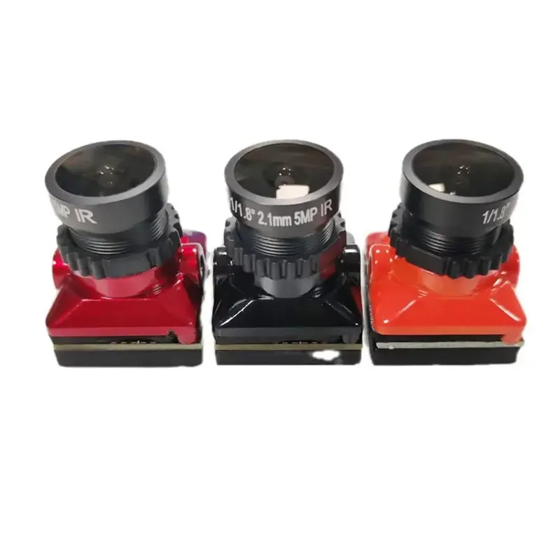 B78B-1/3 CMOS 1500TVL Mini FPV Camera 2.1Mm Lens Orange