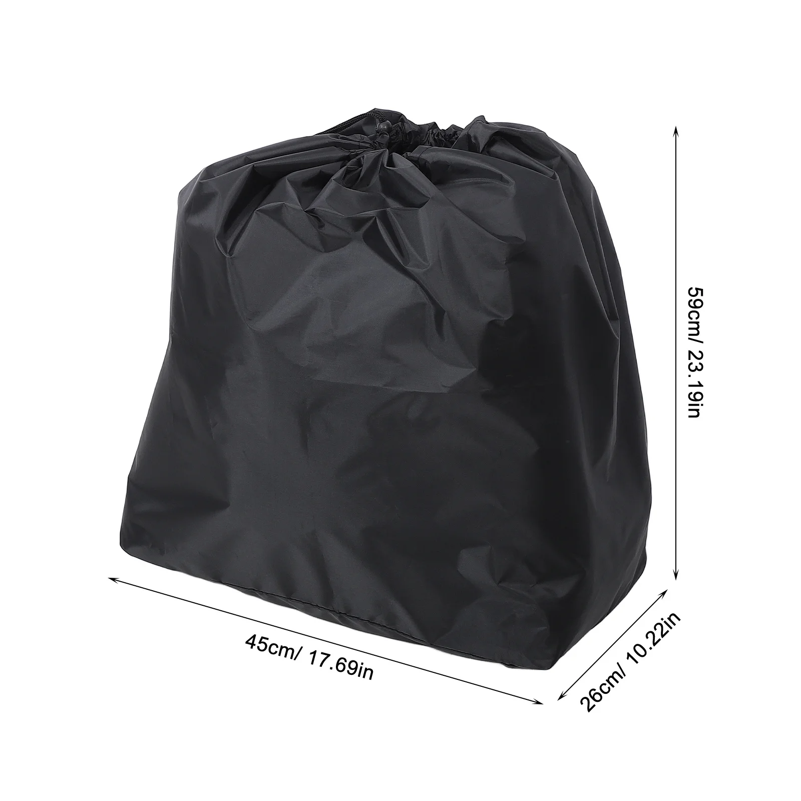 Bolsa de armazenamento à prova de poeira para assento de carro, resistente, à prova d'água, bolsa de viagem, carrinho, portão, verificação, compatível com a maioria das segurança